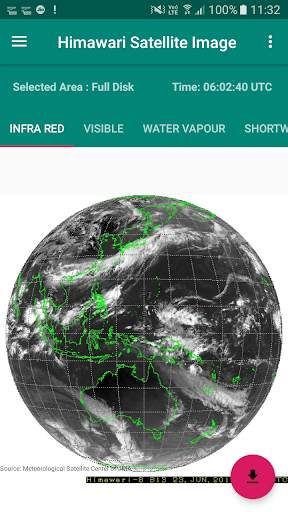Live Himawari Satellite Image screenshot 1