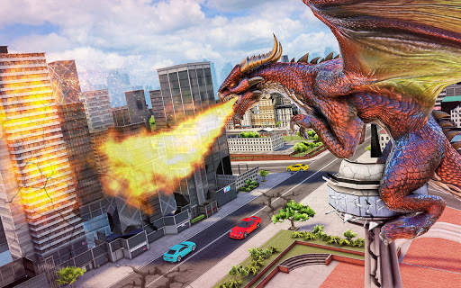 Flying Dragon Robot Transforming: Robot Wars Games screenshot 3