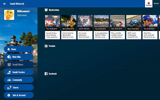 Suzuki Motorrad App screenshot 6