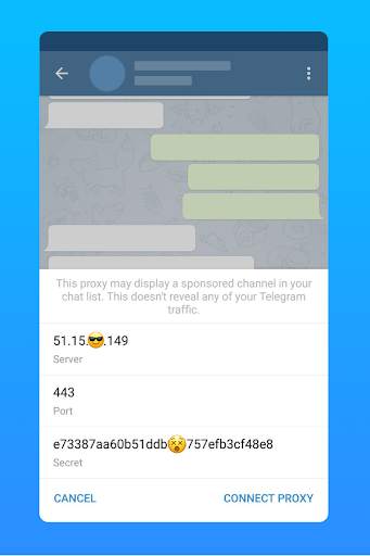 Proxy for telegram screenshot 2