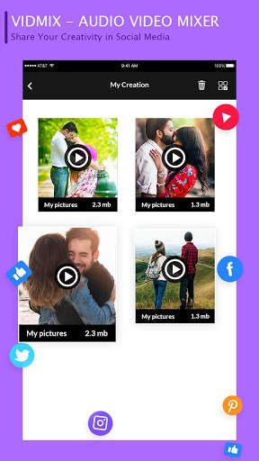 VidMix : Audio Video Mixer - Video Editor screenshot 5