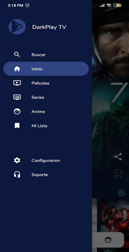 DarkPlay TV screenshot 1