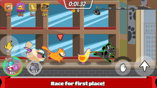 Pets Race - Fun Multiplayer PvP Online Racing Game screenshot 1
