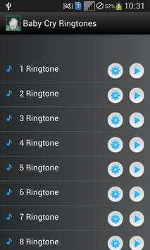 Funny Baby Cry Ringtones screenshot 2