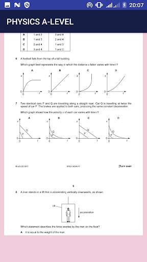 A-level  physics Pastpapers  marking schemes скриншот 3