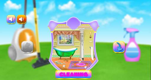 Bathroom cleaning: Games for girls screenshot 1