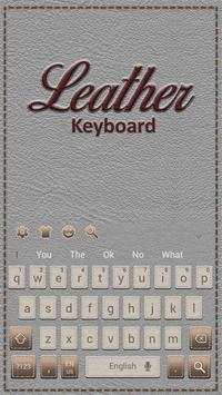 Luxury Cool Leather Keyboard स्क्रीनशॉट 4