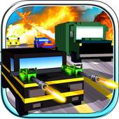 Blocky Road Blaster - Gun Race 1.0.1