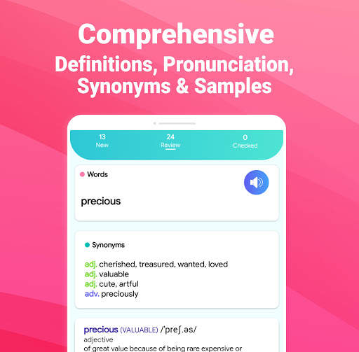 Vocabulary for TOEFL® - TPO® Words Flashcards screenshot 11