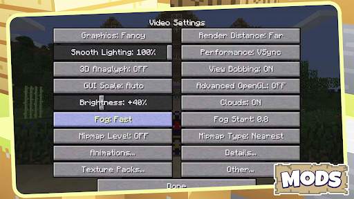 Optifine Mod Minecraft screenshot 3