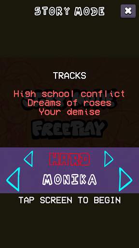 DDLC Monika funkin mod screenshot 4