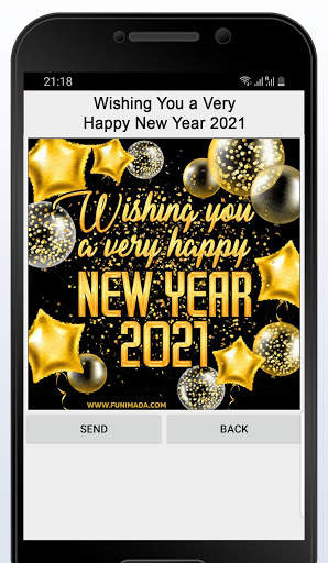 Happy New Year 2021 Cards GIF screenshot 7