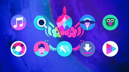 Unicorn Roundies - Free Launcher Theme screenshot 5