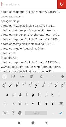 Redlight Web Browser screenshot 2