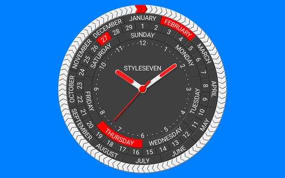 Advanced Analog Clock-7 स्क्रीनशॉट 7