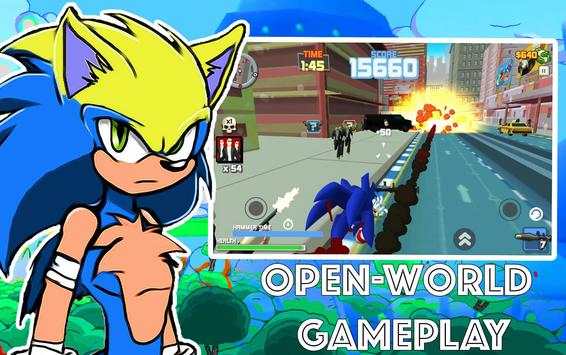 Sonic Generation Dash : Shoot Action Game скриншот 3
