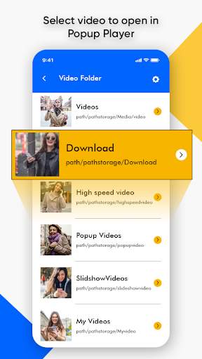 Multiple Video Player - Popup Video Player screenshot 2