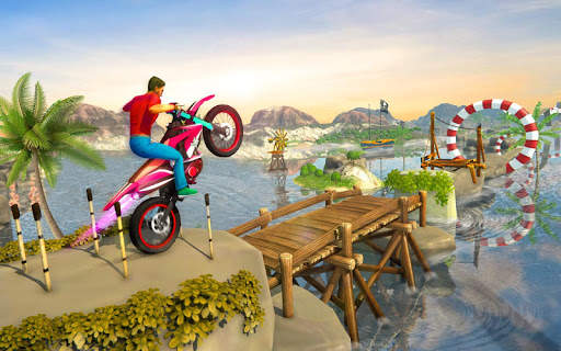 Mega Bike Stunt: Racing Games screenshot 4