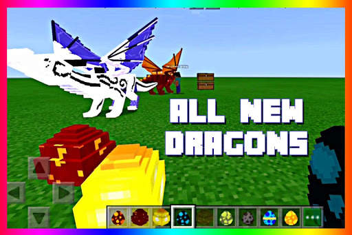 New Dragons Mounts Mod For MCPE screenshot 1