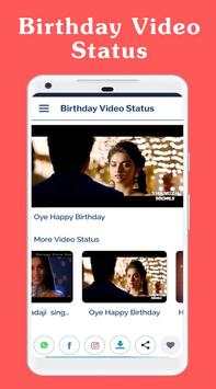 Birthday video status for whatsapp screenshot 1