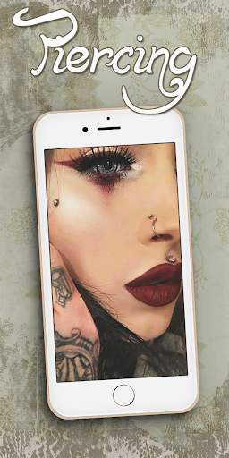 Piercing Camera - Fake piercings screenshot 7