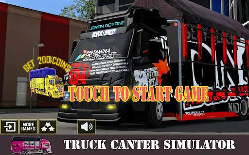 Truck Canter Simulator Indonesia 2021 - Anti Gosip screenshot 4