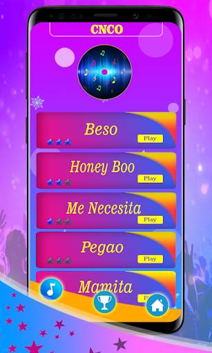 CNCO 🎶  Piano tiles screenshot 1