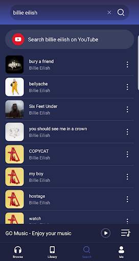 Musik Player 2019 - GO Musik screenshot 5