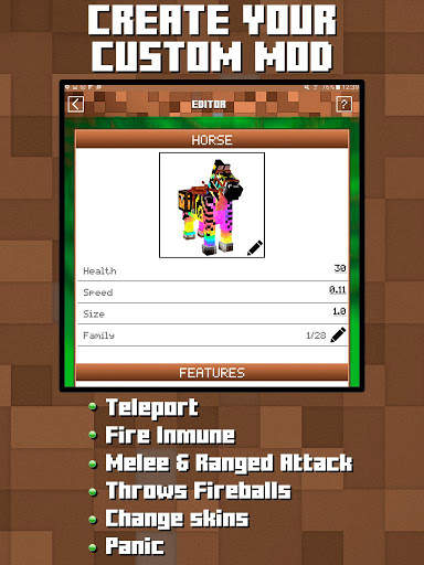 Mods Builder for Mine PE screenshot 5