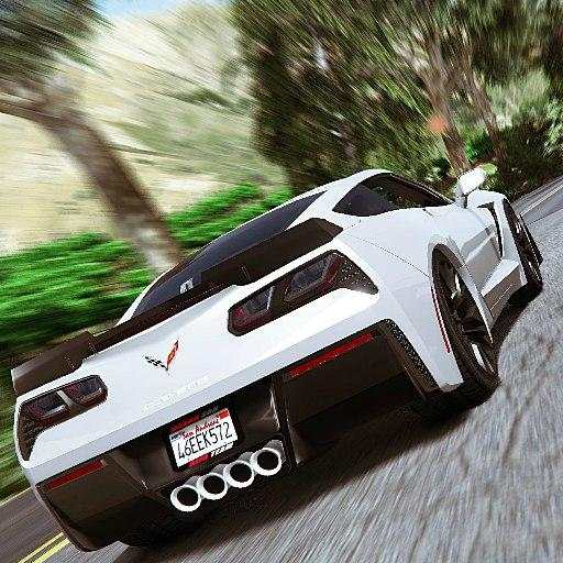 City Driving Chevrolet Corvette Parking 12r3