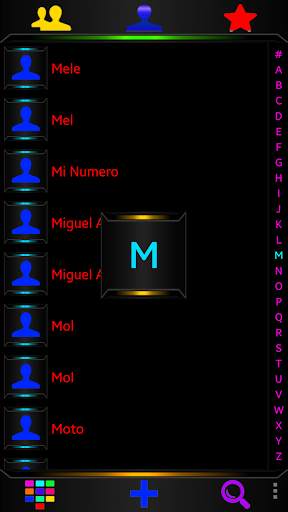THEME DARKCITY COLORS EXDIALER screenshot 3