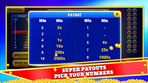 Keno Jackpot - Keno Games with Free Bonus Games! screenshot 3