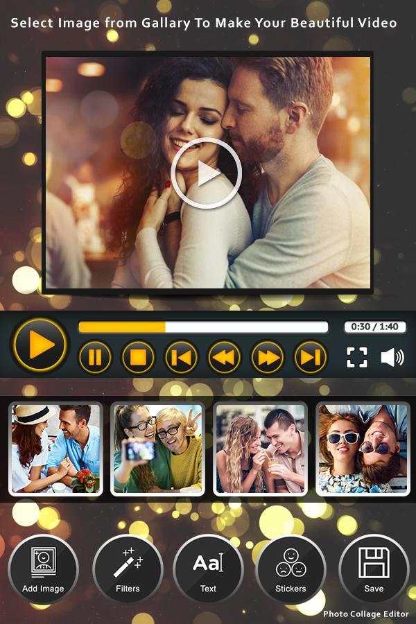 Happy New Year Video Maker With Music screenshot 1