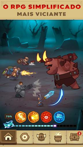 Almost a Hero — Idle RPG screenshot 1