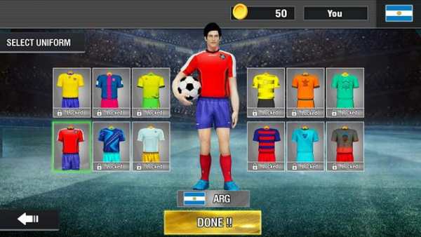 Calcio Lega Evoluzione 2019: Gioca a Score Game screenshot 5