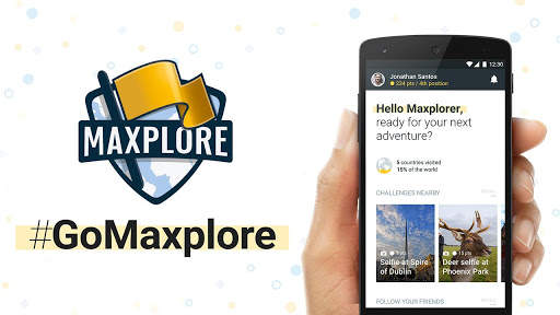 Maxplore - Travel the World & complete challenges screenshot 1