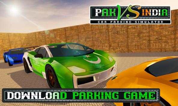 Pak vs Indian Car Parking Simulator screenshot 2