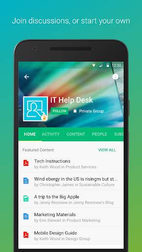 Jive Daily Hosted screenshot 6