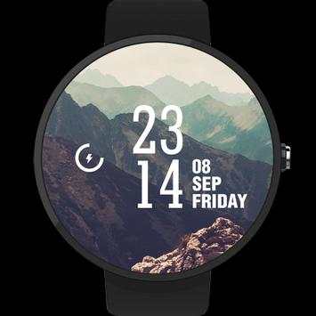 Mountains WatchFace Android screenshot 5