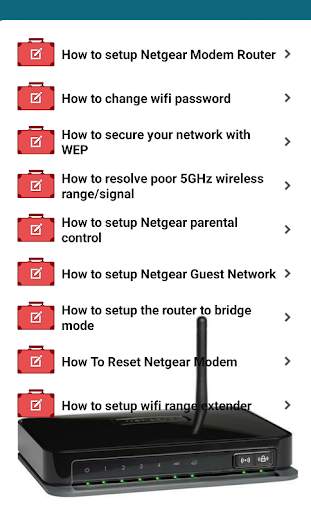 Netgear Modem Guide screenshot 4
