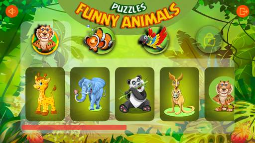 Baby puzzles: Funny animals screenshot 7