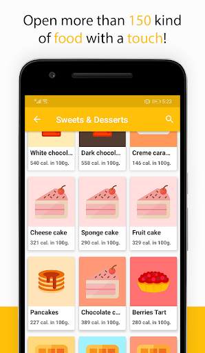 UCalorie - Free calories guide screenshot 3