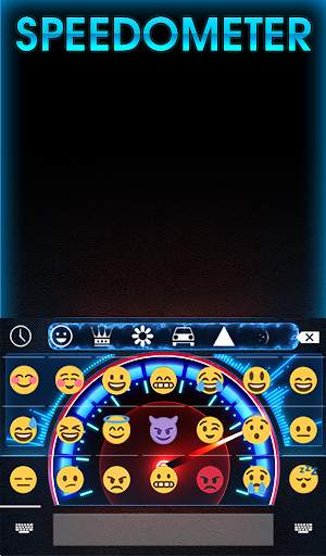 Speedometer Animated Keyboard   Live Wallpaper скриншот 4