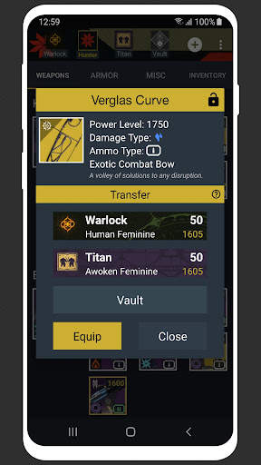 Vault Item Manager - Destiny 2 screenshot 2