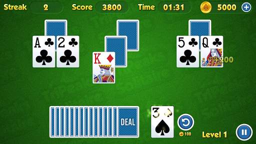 TriPeaks Solitaire Challenge screenshot 4