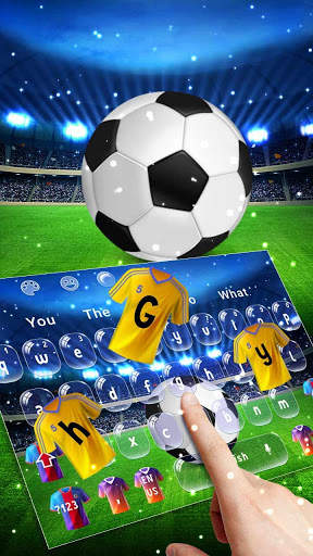 Tema Keyboard Sepak Bola Eropa screenshot 2