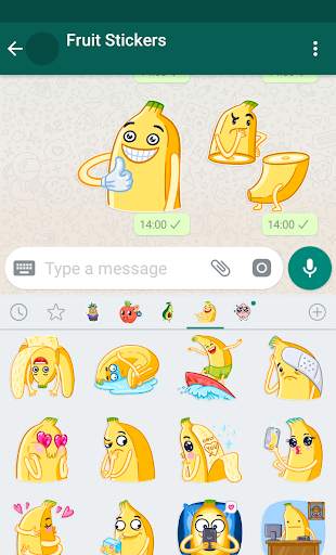 New WAStickerApps 🍓🥑 Fruit Stickers For WhatsApp screenshot 3