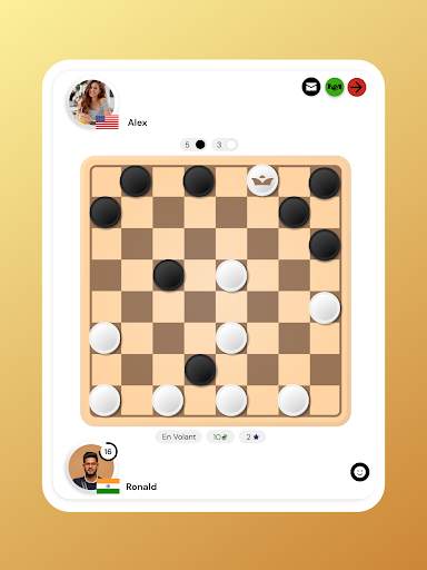 Jeu de dames en ligne screenshot 10