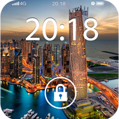 Fancy Screen Lock Skyscrapers icon