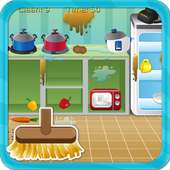 Clean house and kitchen